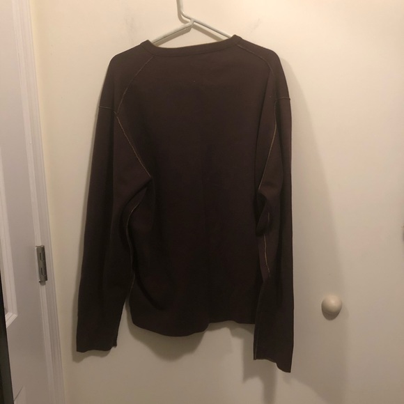 Saltaire Purple and Green Pullover Sweater - Picture 2 of 4